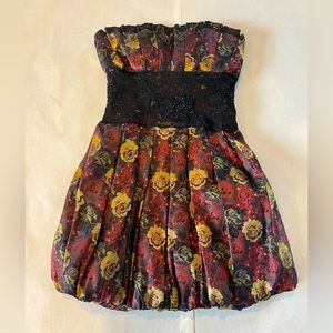 Bebe Strapless Mini Dress